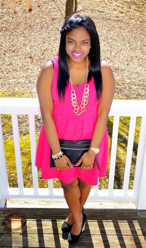 Real College Student of Atlanta: Little pink dress {part 2}