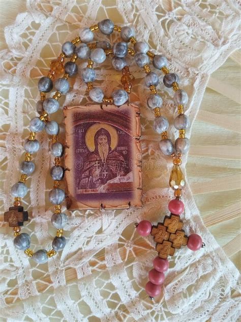 Virgin Mary Prayer Rope Stock Photo Image Of Motherofgod 326003782