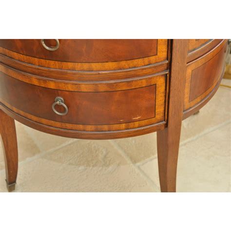 Ethan Allen Newport Collection Osborne Round End Table Chairish