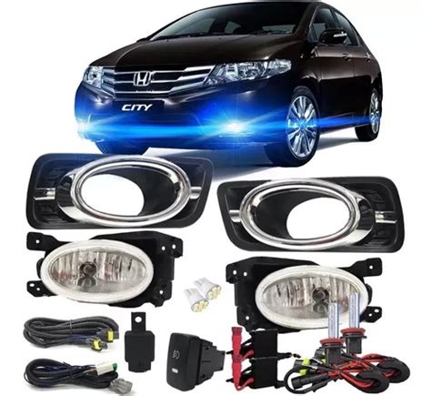 Kit Farol De Milha Honda City 2012 2013 2014 Xenon 8k Frete grátis