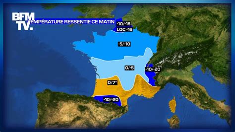 Vague de froid des températures ressenties glaciales ce mardi