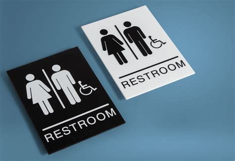 Restroom Signs Case Elevate Ltd