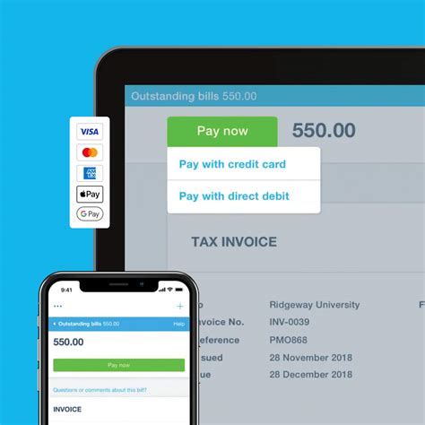 Accept Payments Online Xero