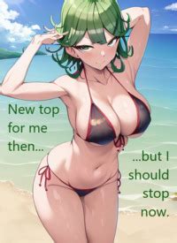 Tatsumaki Beach Breast Expansion Stable Diffusion AI AI Generated E Hentai Lo Fi Galleries