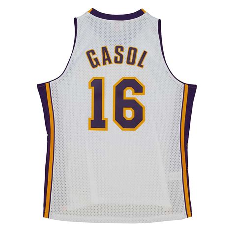 Achetez Nba Los Angeles Lakers Hall Of Fame Swingman Jersey Pau Gasol Pour N A 0 0 Sur