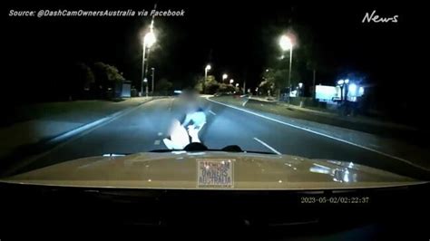 Dashcam Shows Woman Jump In Front Of Car In Suspected Insurance Fraud