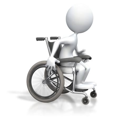 Stick Figure Racing Wheelchair Great Powerpoint Clipart For