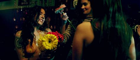 Naked Michelle Romano In The Black Room