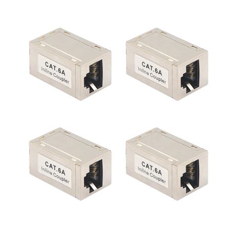 Vce Cat 7 Coupleur Rj45 Ethernet Connecteur Réseau Adaptateur Femelle à Femelle Blindé 8p8c