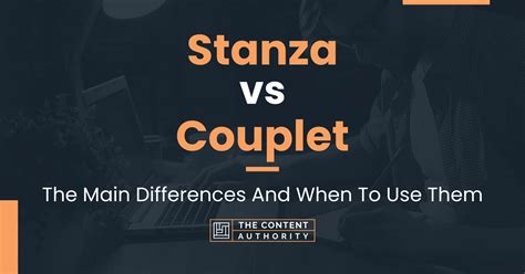 Stanza vs Couplet: The Main Differences And When To Use Them