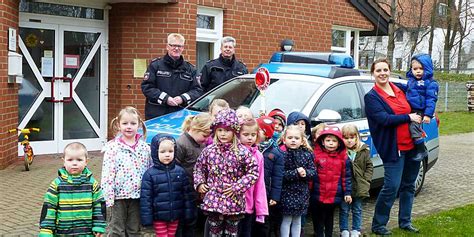 Drk Kindertagesst Tte D Hren Erh Lt Besuch Von Der Polizei