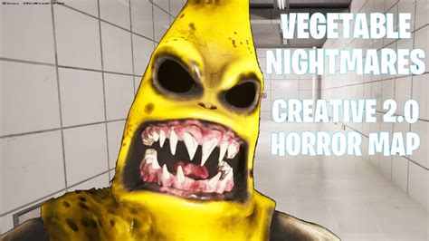 Fortnite Vegetable Nightmares Creative 2 0 Map Gameplay Horror YouTube