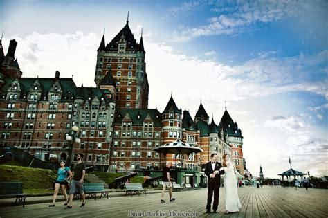 Fairmont Le Chateau Frontenac wedding in Old Quebec - Perhaps one of ...