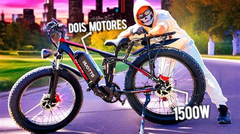 Duotts S Poderosa Bike El Trica Duplo Motor E Pre O Imbat Vel