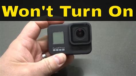 Gopro Hero Won T Turn On Easiest Fixes Full Tutorial Youtube