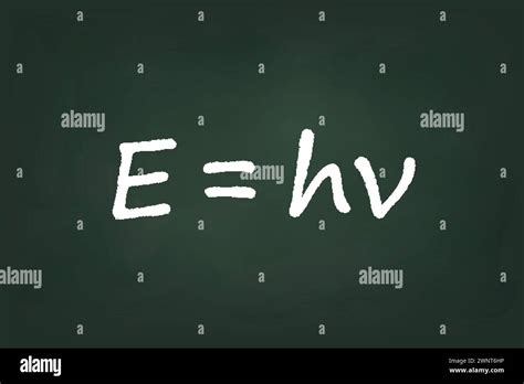 Plancks equation hi-res stock photography and images - Alamy