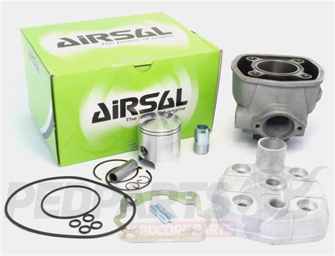 Airsal Cc Cast Iron Cylinder Kit Derbi Ebe S Pedparts Uk