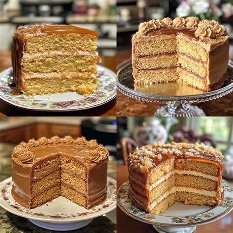 Salted Caramel Kentucky Butter Cake – Full Recipe