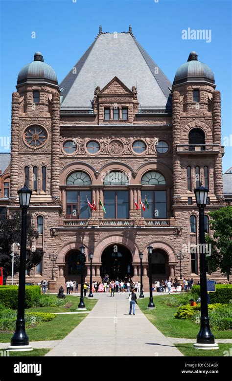 Legislative Assembly Of Ontario Toronto Ontario Canada Stock Photo Alamy