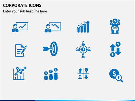 corporate icons  powerpoint  google