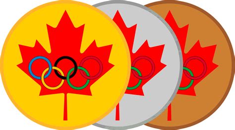Download Canadian Olympic Pins Vector Illustration
