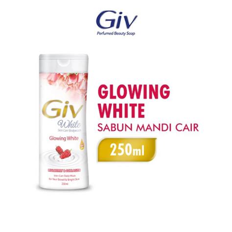 Jual Giv Glowing White Mulberry Collagen Body Wash Ml Shopee