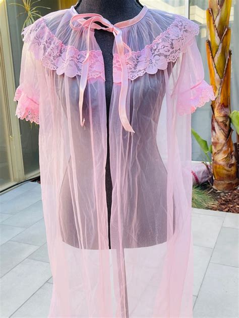 Vintage Sheer Lingerie Dressing Gem