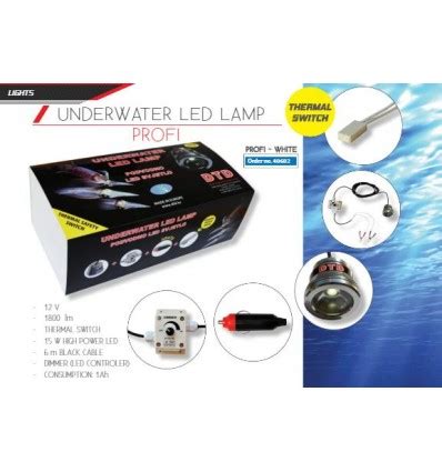 Luz Underwater Led Lam Dtd Profi Para Pesca De Calamar