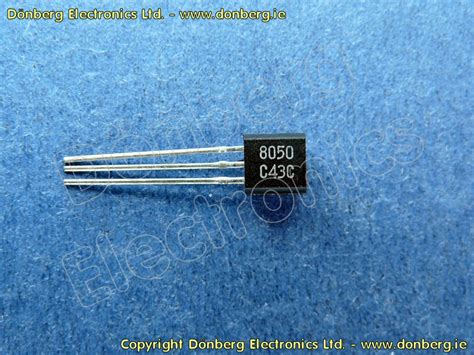 Halbleiter: SS8050 (SS 8050) - SILIZIUM-TRANSISTOR NPN / 40V / 1.5A ...