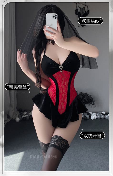 Bebinca Bridal Open Crotch Free Jumpsuit Sexy Lingerie Sexy Pajamas M Shopee Philippines