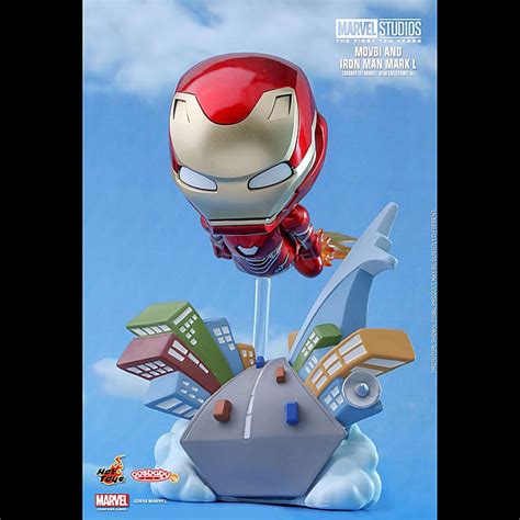Hot Toys Movbi And Iron Man Mark L Cosbaby S Bobble Head Collectible Set