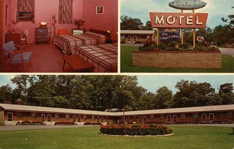 U S Academy Motel Highland Falls, NY Postcard