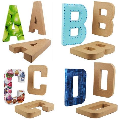 Cardboard Alphabet