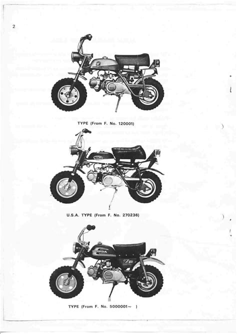 Honda Z50r Z50a Motorcycle Service Repair Manual 1970 To 1981 Download 2