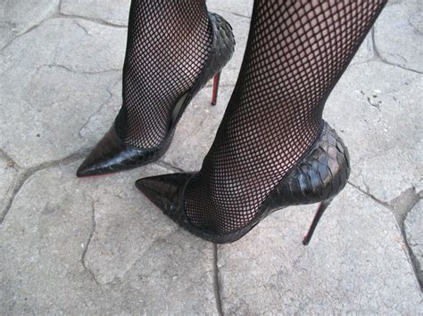 Heels And Fishnets Stiletto Heels Heels Hot High Heels