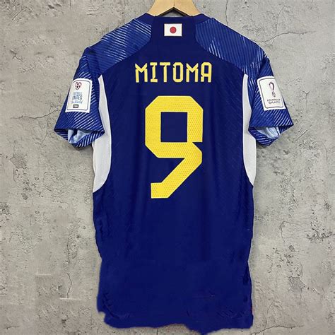 Mens 2022 World Cup Japan Soccer Jersey Japan Football Etsy