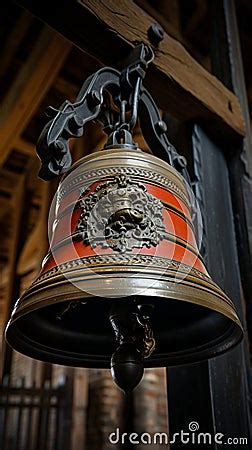 Vintage Resonance Close Up Of An Old Historic Bells Enduring Charm Royalty-Free Stock Photo ...