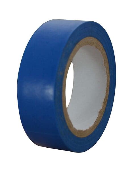 Ruban adhesif isolant pvc 10m bleu Bricomarché