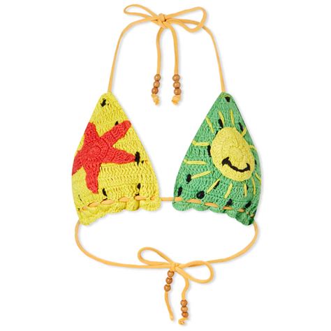 It S Now Cool Barbados Crochet Tri Bikini Top Barbados END SG