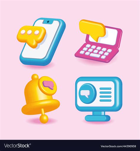 Set of email Royalty Free Vector Image - VectorStock