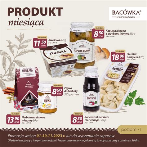 LISTOPADOWA PROMOCJA w sklepie Bacówka Towary Tradycyjne Silesia City