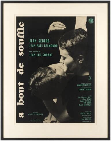 A Bout de Souffle/ Breathless (1959), poster, misprint 'Godart', French