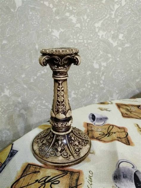 Подсвечник классический античный