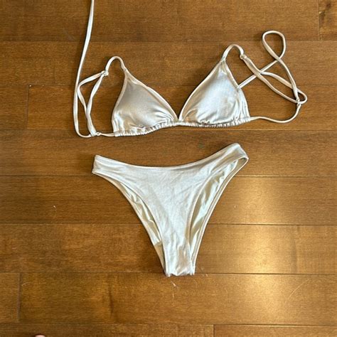H M Swim Hm Gold Bikini Poshmark