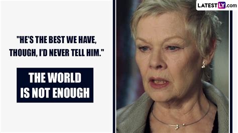 Hollywood News | Judi Dench's Best Quotes as M From the James Bond Films | 🎥 LatestLY