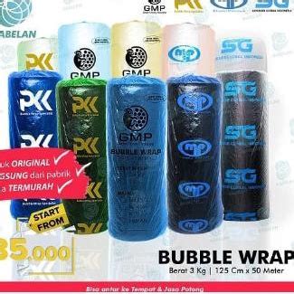 Jual Bubble Buble Wrap Mulia Pack Gmp Pkk Kg Roll Cm X Meter