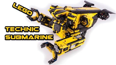 LEGO Technic Robot Submarine (ROV) MOC | Lego technic, Lego, Technical