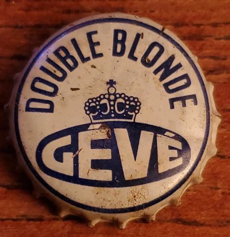 Ancienne Capsule De Bi Re Belge G V Double Blonde Int Rieur Li Ge Rare Eur Picclick Fr