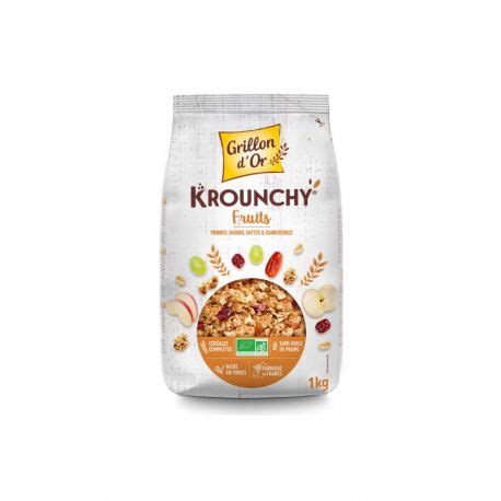 Krounchy Familial Fruits Kg Grillon D Or Acheter Sur Etiketbio Eu