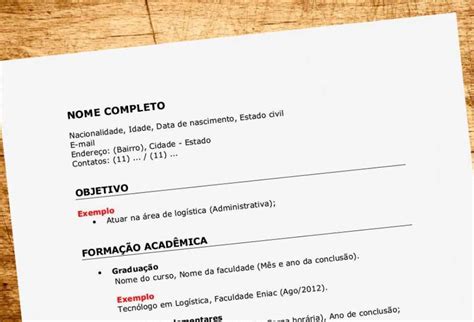 O Que Colocar Na Experiência Do Currículo Para Primeiro Emprego